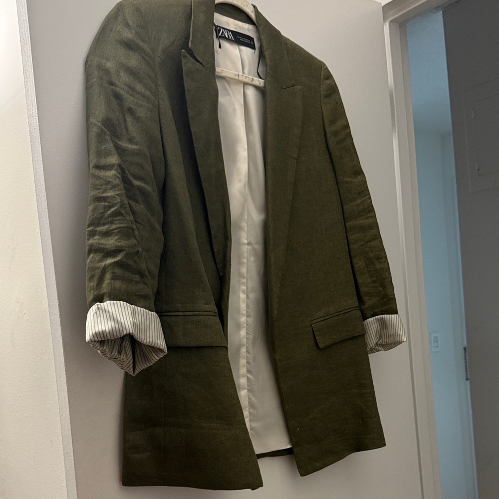 Zara Women’s Green Lightweight Jacket